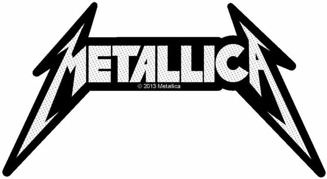 Unbekannt Metallica Naszywka - Logo Cut Out - Naszywka - Tkana i licencjonowana